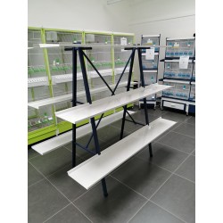 Support pour cages d'expositions, modèle large - ART.13 ART13-SUPPORT Italgabbie 175,50 €